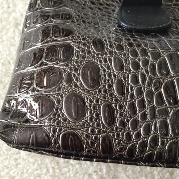 Prime-ware Insulated Brown Wine Clutch Purse - Picture 8 of 8